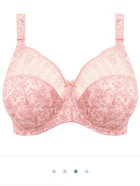 Elomi Mariella Stretch Lace Banded Underwire Bra  - Peachy Tiger 38F UK 38G/H US